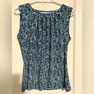 TOMMY HILFIGER Floral Sleeveless Blouse size S